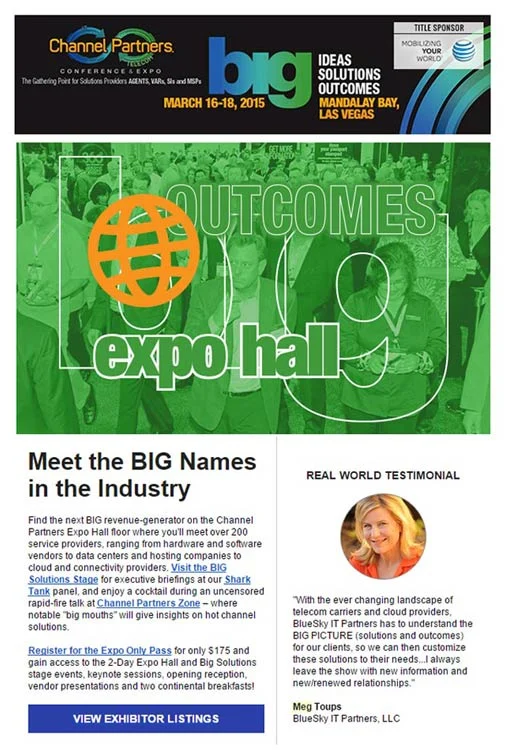 Channel Partners “Big Outcomes” Conference 2015 ftr Image
