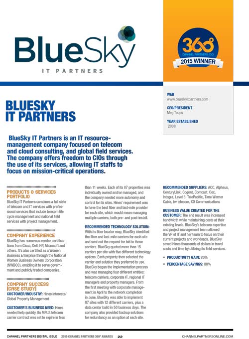 bluesky it partners 360 winner profile 2015 new