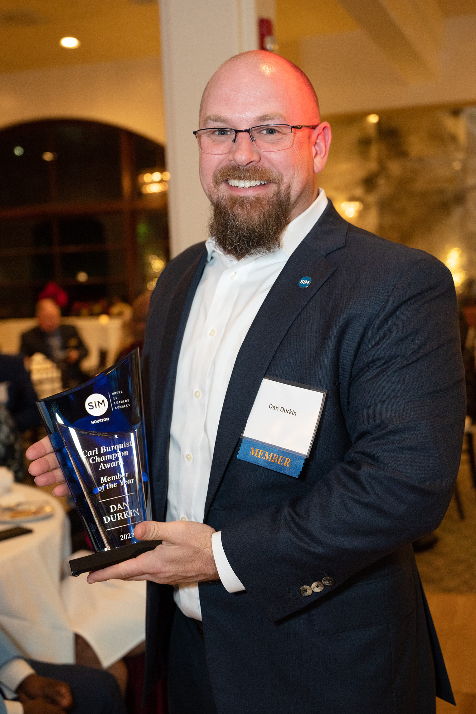 Member of the Year Dan Durkin Member of the Year Dan Durkin